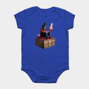 Guy Fawkes Preparing the Gunpowder Plot, 1605 Baby Bodysuit